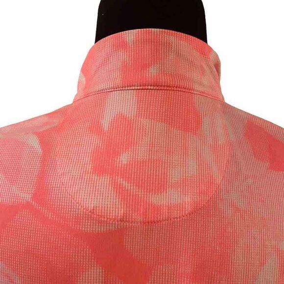 Tail White Label 1/4 Zipper Pink  Peep Shoulder Top Size‎ Small - Picture 7 of 11